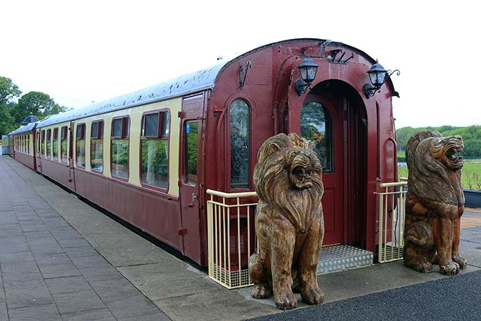 The Pullman Restaurant Orient Express Glenlo Abbey Hotel Galway Ireland